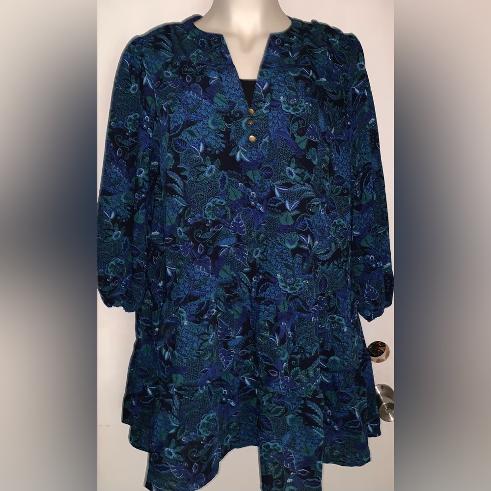 NWT time and tru plus size Women’s dress size 20 blues